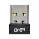 Adaptador de Red Ghia USB GNW-U1 Inalámbrico 2.4GHz