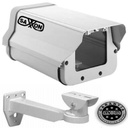 Kit de housing dahua blanco tipo flip open y brazo tipo corto