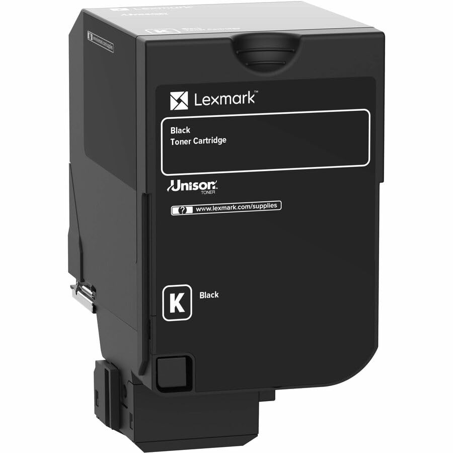 Toner lexmark negro del programa de devolución para 22 mil páginas para lexmark cs730 735 cx730