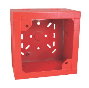 Bosch f_sbbr - caja posterior para sirena color rojo