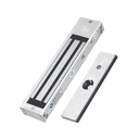 Paquete de Cerradura Magnética YM180NLED y Soporte de Fijación tipo ZL Fuerza de Sujeción 180kg Para Puertas de Madera