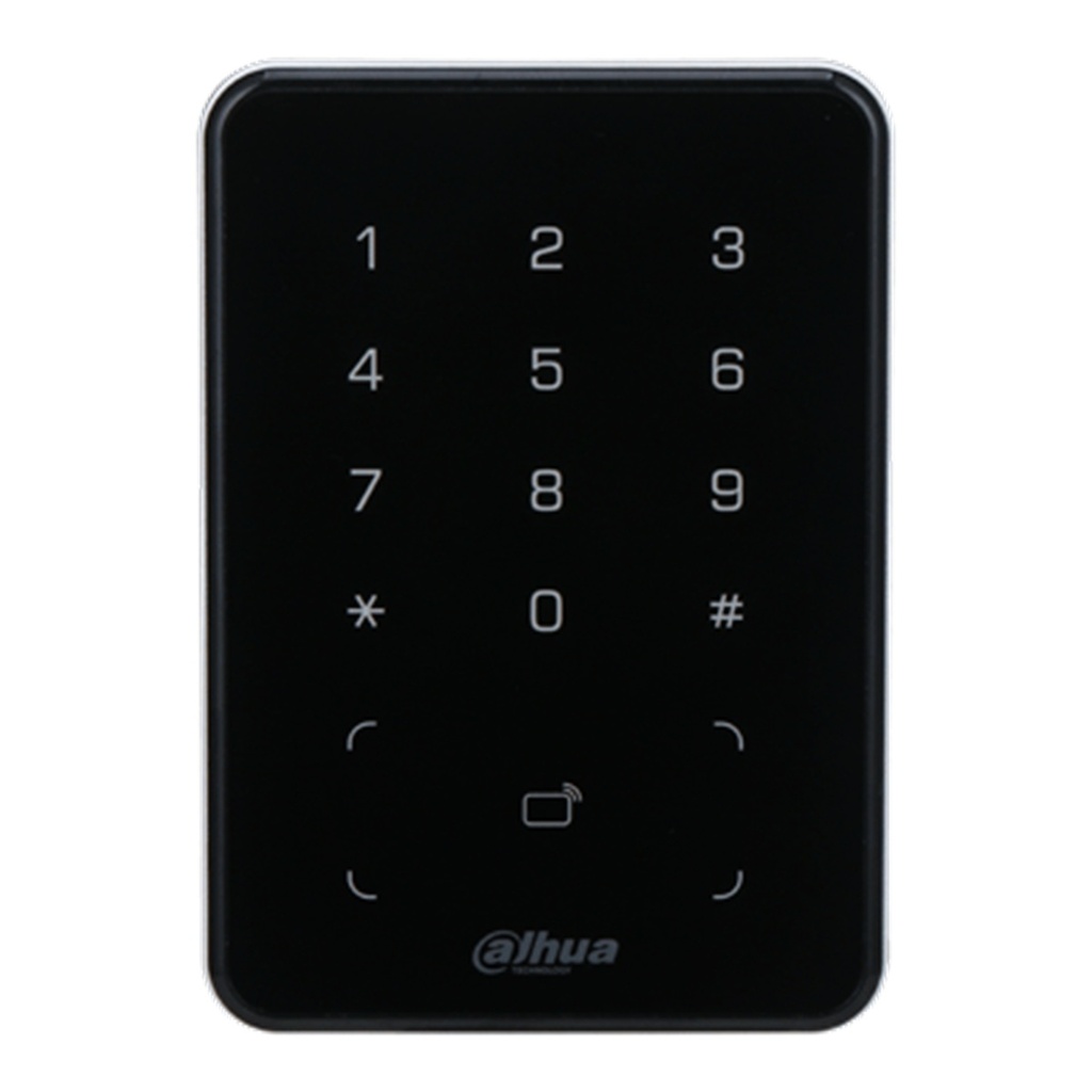 Lectora de Tarjetas MiFare Dahua DHI-ASR2101A Con Teclado Touch