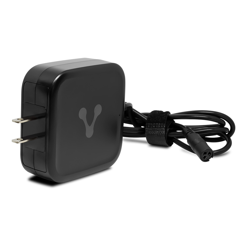 Cargador para Laptop Universal Vorago AU-405 65w 4 Puntas Intercambiables Seleccion de Voltaje Cable 1.2mts Negro