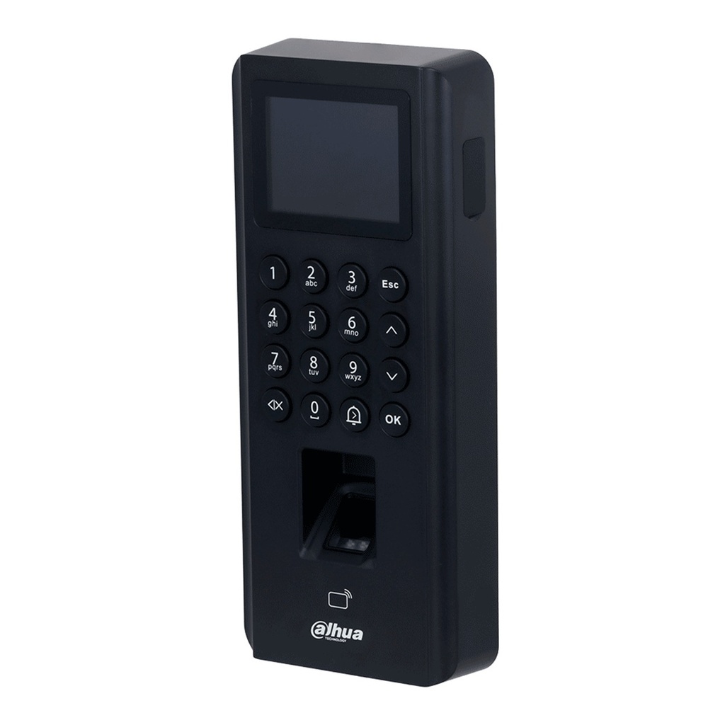 Control de Acceso Dahua DHI-ASI2212J-D 3000 Huellas 5000 Usuarios RJ-45/RS-485 