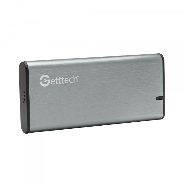 Gabinete De Disco Duro Gettech GCE-M231-01 M.2 SATA USB Tipo-C