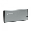 Gabinete De Disco Duro Gettech GCE-M231-01 M.2 SATA USB Tipo-C