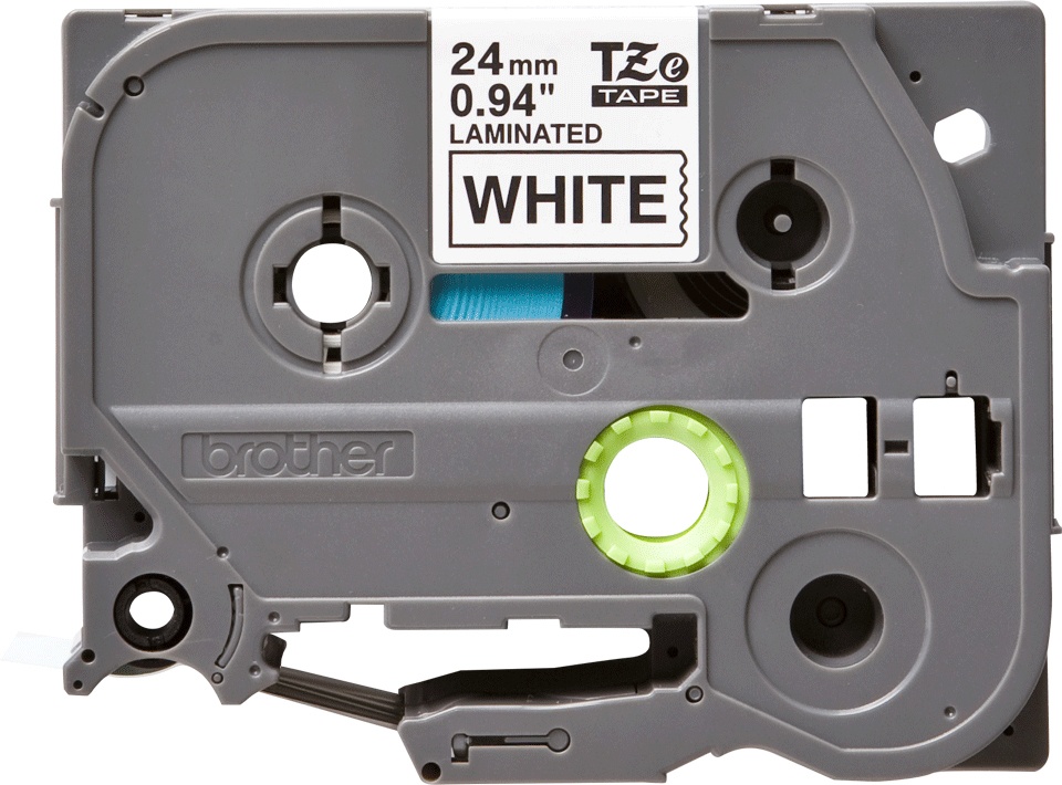 Cinta brother tze251 - color blanco