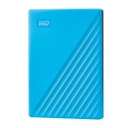 Disco duro externo portatil 2tb wd my passport azul 2.5 usb3.0 copia local