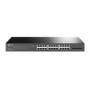 Switch TP-Link Gigabit Ethernet TL-SG2428P 24 Puertos PoE+ 10/100/1000Mbps + 4 Puertos SFP 56 Gbit/s 8000 Entradas Gestionado