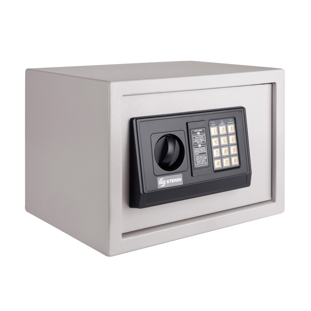 Caja Fuerte Steren SEG-500 con Teclado Caja de seguridad 25x35x25cm
