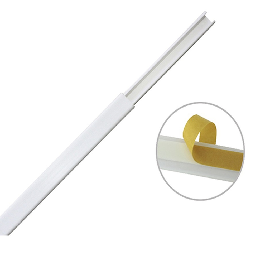Canaleta De PVC Thorsman TMK-0812-CC Auto Extinguible 12x8mm 2m
