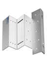 YLI MBK350ZLW Soporte De Electroiman De 350KG Para Puerta Con Apertura Interior Tipo Z Compatible Con YM350WS Clave 76006