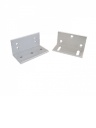Yli mbk70z - soporte de electroiman para puerta con apertura interior / 60  kg / tipo z / compatible con 74111