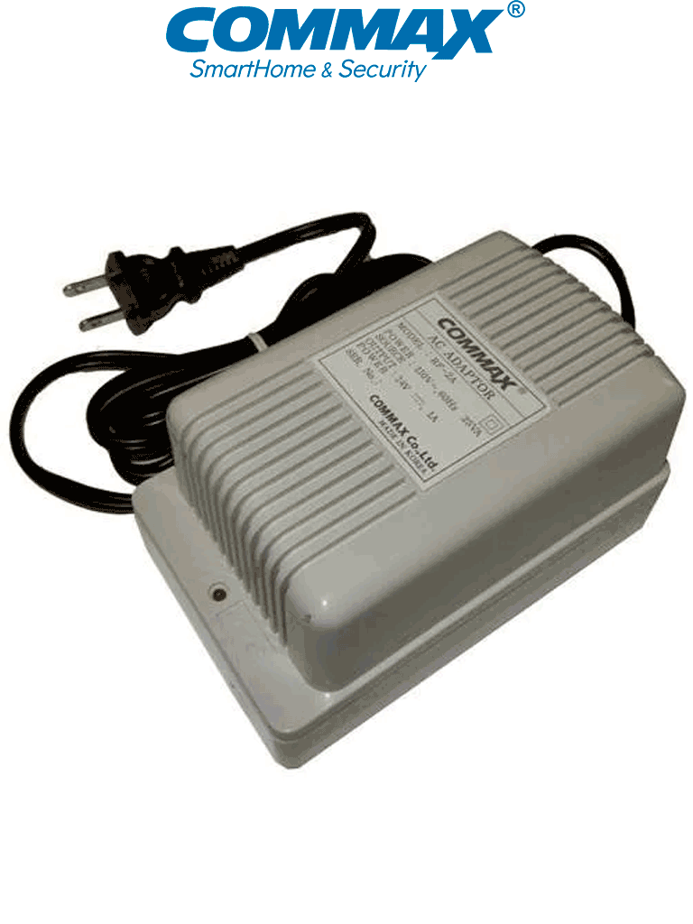 Fuente de Alimentación para Control de Acceso Commax RF2A Entrada 110-240V Salida 24V