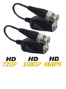 Utepo utp101phd408 - paquete de 8 pares de transceptores pasivo 4 en 1 / push /  hdcvi /  hdtvi / a hd / cvbs / 250 m a  720p / 