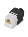Saxxon m242c6 - modulo jack keystone rj45 / armado sin herramienta / 8 hilos / cat 6 / compatible con calibres  awg 22-26 / colo