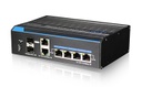 Switch Gigabit Industrial High Poe 4 Puertos Utepo utp7204gehpoe 802.3 af  802.3at 2 Puertos Combo Uplink