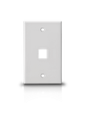 Placa De Pared TVC A1751A Con Un Puerto Tipo Keystone