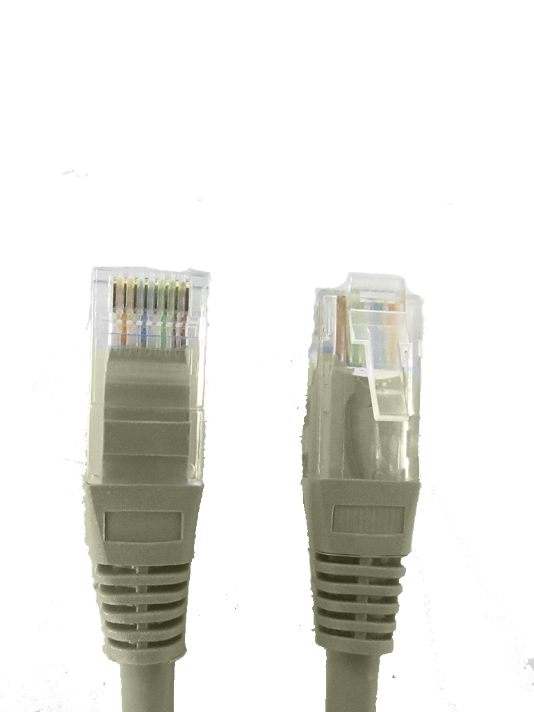 Saxxon p5e1ug - cable patch cord utp 1 metro / cat 5e / color gris