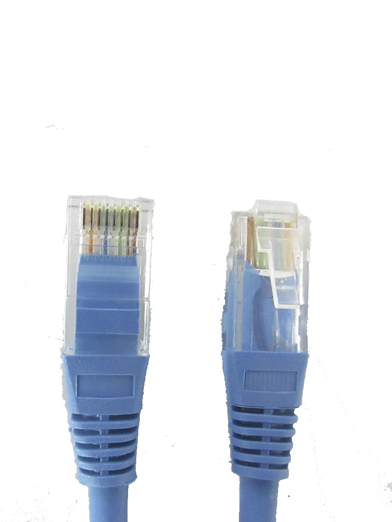Saxxon p5e2ua - cable patch cord utp 2 metros / cat 5e / color azul