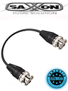 Tvc psuwb02- conector bnc macho a macho de 4 pulgadas / ideal para conexiones en rack