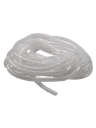 Saxxon cnesp12 - organizador de cable / espiral blanco / 1 / 2" / 10 metros / rollo