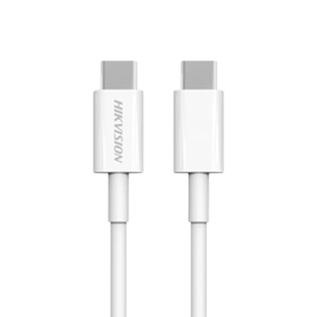 Cable usb-c a usb-c / 1 metro / ideal para celulares android / carga rápida 3 amp / carga y sincronización de datos / 480 mbps / 60 watts