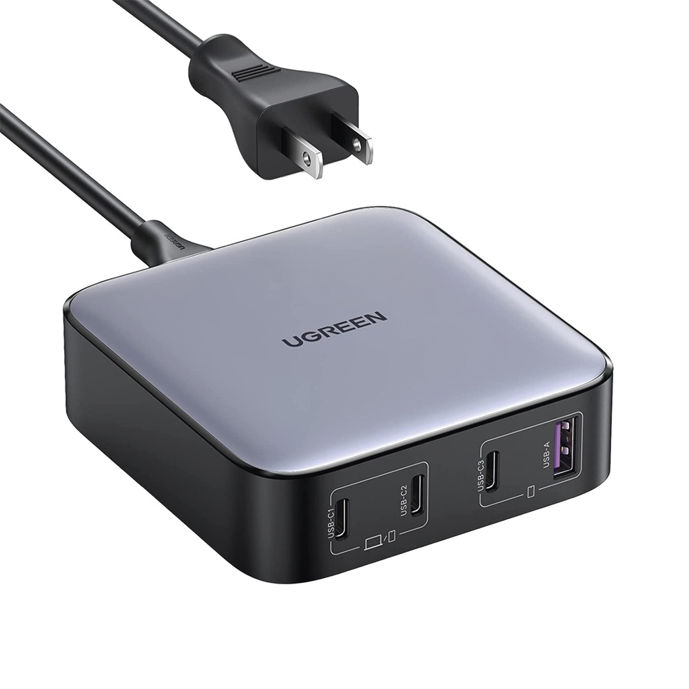 Cargador de Escritorio UGREEN 90736 Nexode 100W 3x USB C 1x USB A