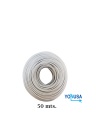 Yonusa cda50 - bobina de cable bujía con doble aislado de 50 mts para uso en cercas eléctricas con energizadores yonusa/ calibre
