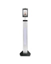 Zkteco fmb05 - soporte para interiores para  equipos de pared con medición de temperatura speedface v5l  y proface x zkteco / di