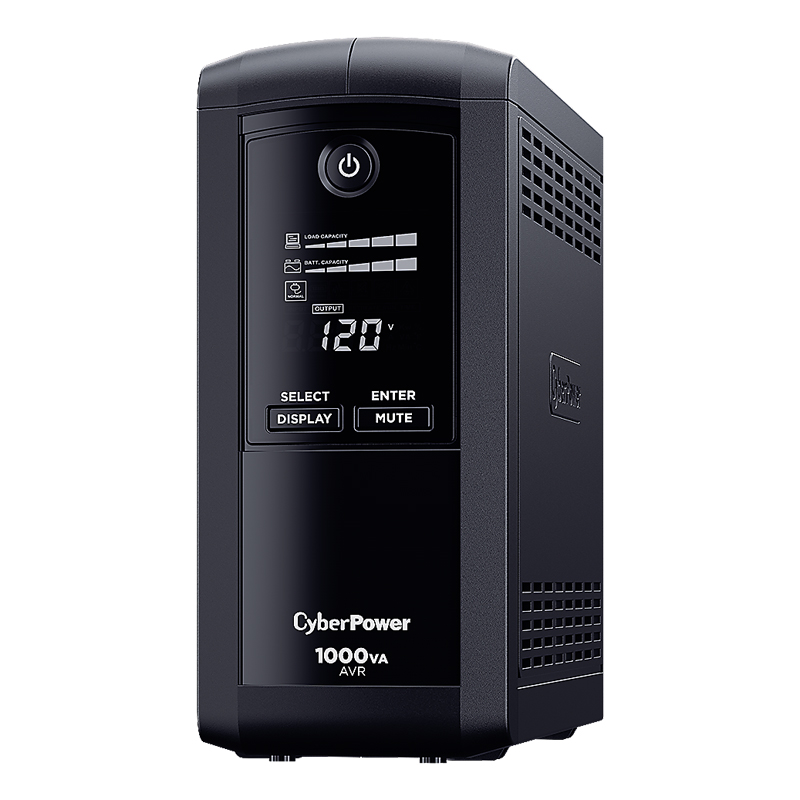 UPS CyberPower CP1000AVRLCDa 1000VA/600W 9 Contactos NEMA 5-15R 120V