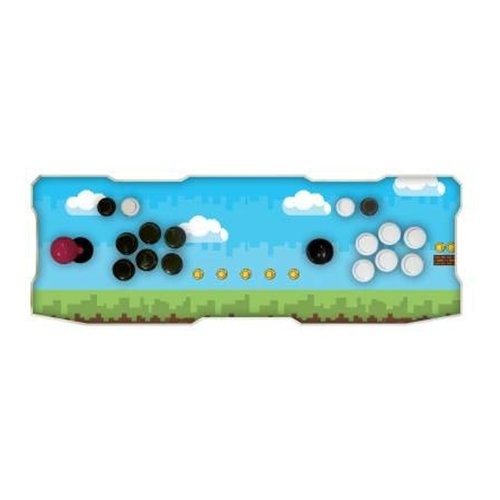 Consola arcade nca-6084 dos jugadores + 2 rc wifi ram 2gb bocina 3w 12v retroiluminado - incluye juegos n64. almacenamiento 64gb