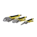 Juego De 3 Pinzas De Presión Bimateriales Surtek SYS-115-085
