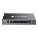 Switch TP-Link Gigabit Ethernet Omada DS108G 8 Puertos 10/100/1000Mbps 16Gbit/s 4.000 Entradas No Administrable