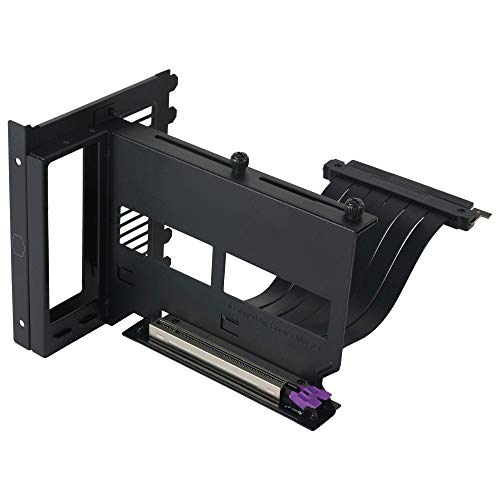 Kit soporte p/gpu cooler master mca-u000r-kfvk01 vertical univ. v2 atx modular incl. cable ryser
