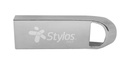 Memoria USB Stylos STMUS5128B, 128GB, USB-A 2.0, Lectura 80MB/s, Escritura 50MB/s, Plata