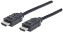 Cable Video hdmi Manhattan1.3m-m 1.8m bolsa 306119