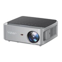 Proyector YABER Pro U6 Bluetooth WiFi Doble Banda 2.4G/5G 450 Lúmenes ANSI Resolución 1080P