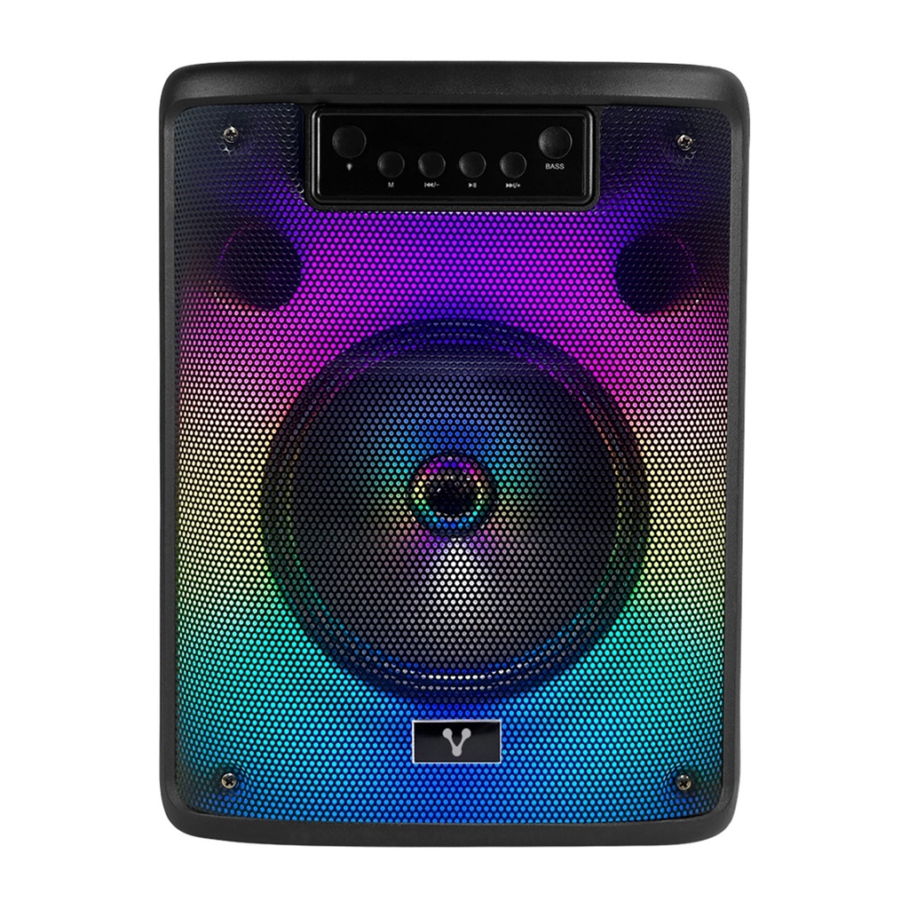 Bocina Karaoke Vorago KSP-303 Bluetooth Inalámbrico 10W RMS