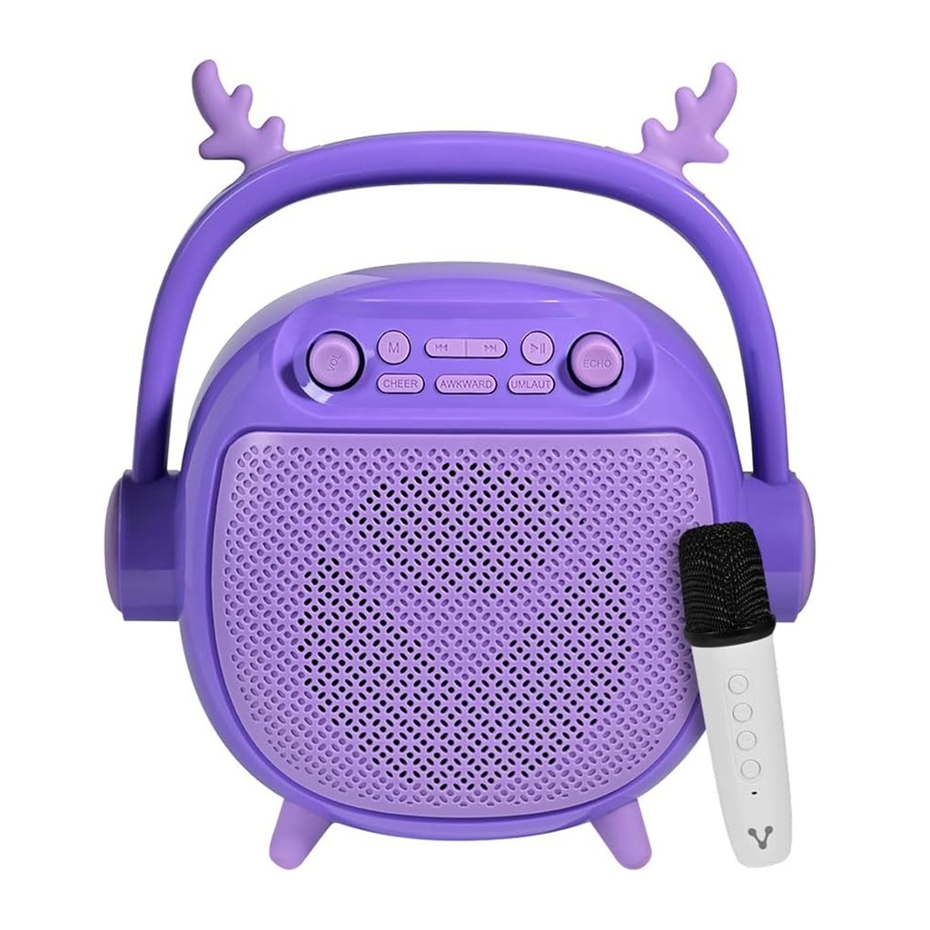 Bocina Portatil Vorago BSP-205 Bluetooth Inalámbrico 10W RMS USB C