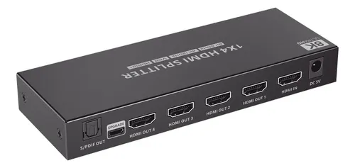 Epcom Divisor de Video HDMI, 4x HDMI, 7680x4320 8K