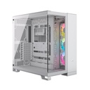 Gabinete Corsair iCUE LINK 6500X RGB Midi-Tower ATX/EATX/Micro-ATX/Mini-ITX USB 3.0 sin Fuente 3 Ventiladores Instalados