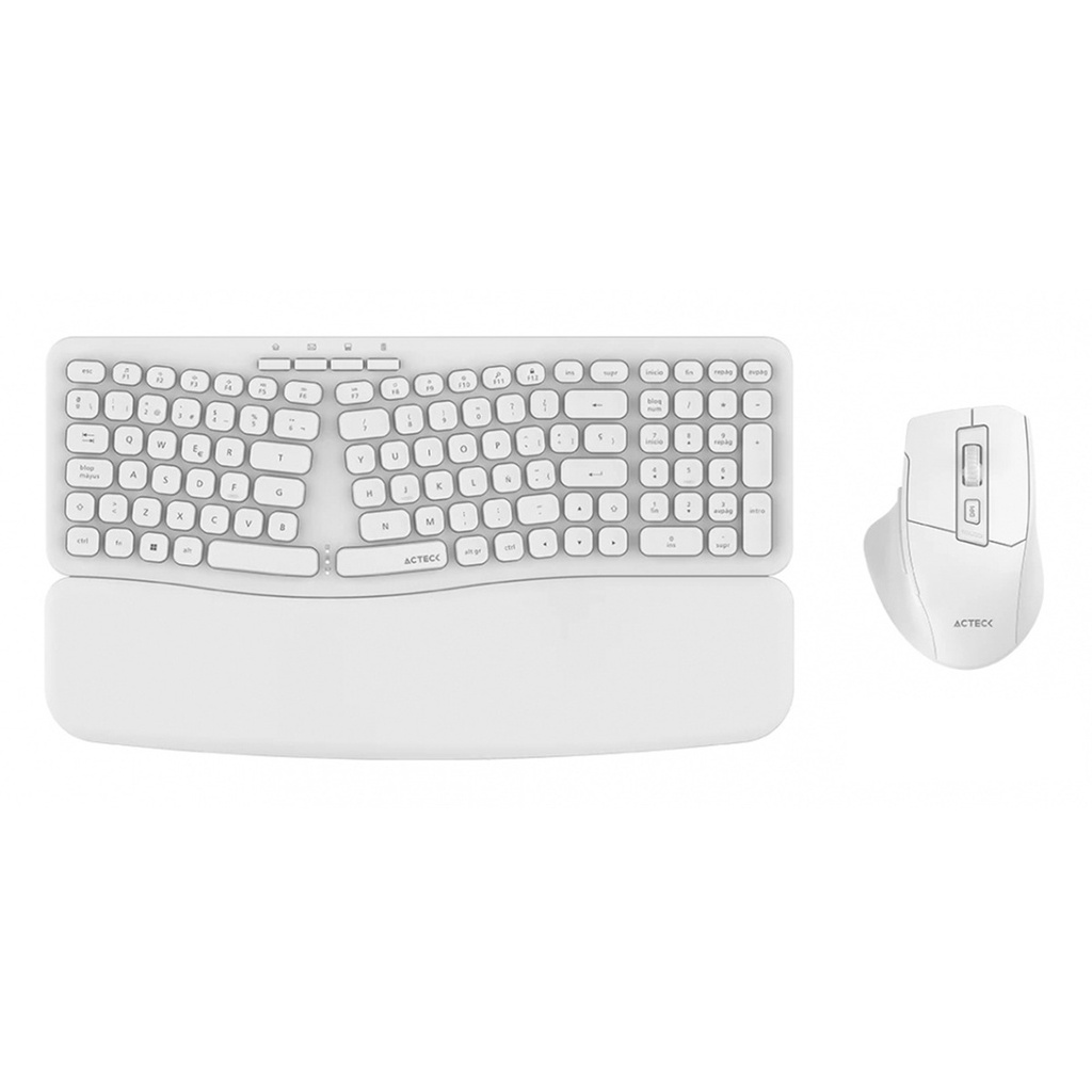 Kit de Teclado y Mouse Acteck Creator Ultra Confort MK650 Inalámbrico USB Español
