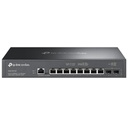 Switch TP-Link Gigabit Ethernet Omada L2+ SG3210X-M2 8 Puertos 100/1000/2500Mbps + 2 Puertos SFP 10 Gbit/s 16. 000 Entradas Administrable 