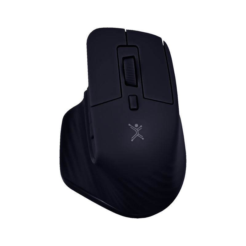 Mouse Ergonómico Perfect Choice PC-045298, Inalámbrico, Óptico, 1.600DPI, RF Inalámbrico/Bluetooth, Azul