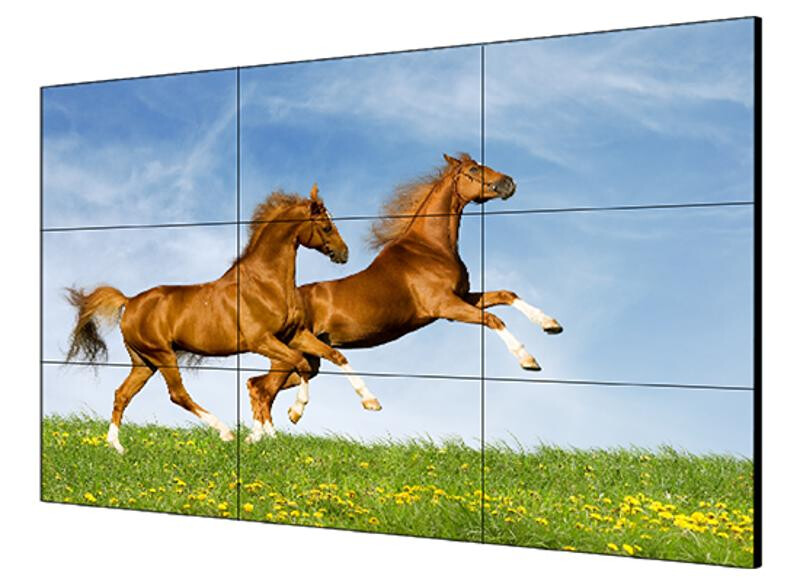 Pantalla lcd 46" para tv wall / entrada hdmi - vga - dvi - dp / monitor robusto / bisel delgado (3.5 mm) / soportan daisy chain (conexión en cadena sin software)