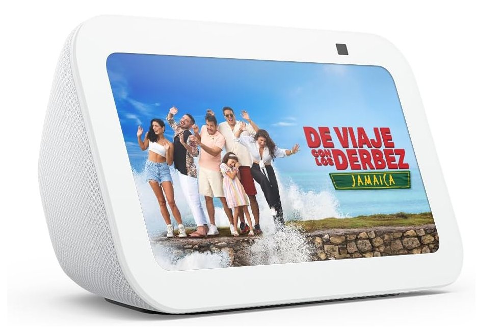 Bocina inteligente amazon echo show 5 color blanco 3a generacion con pantalla inteligente