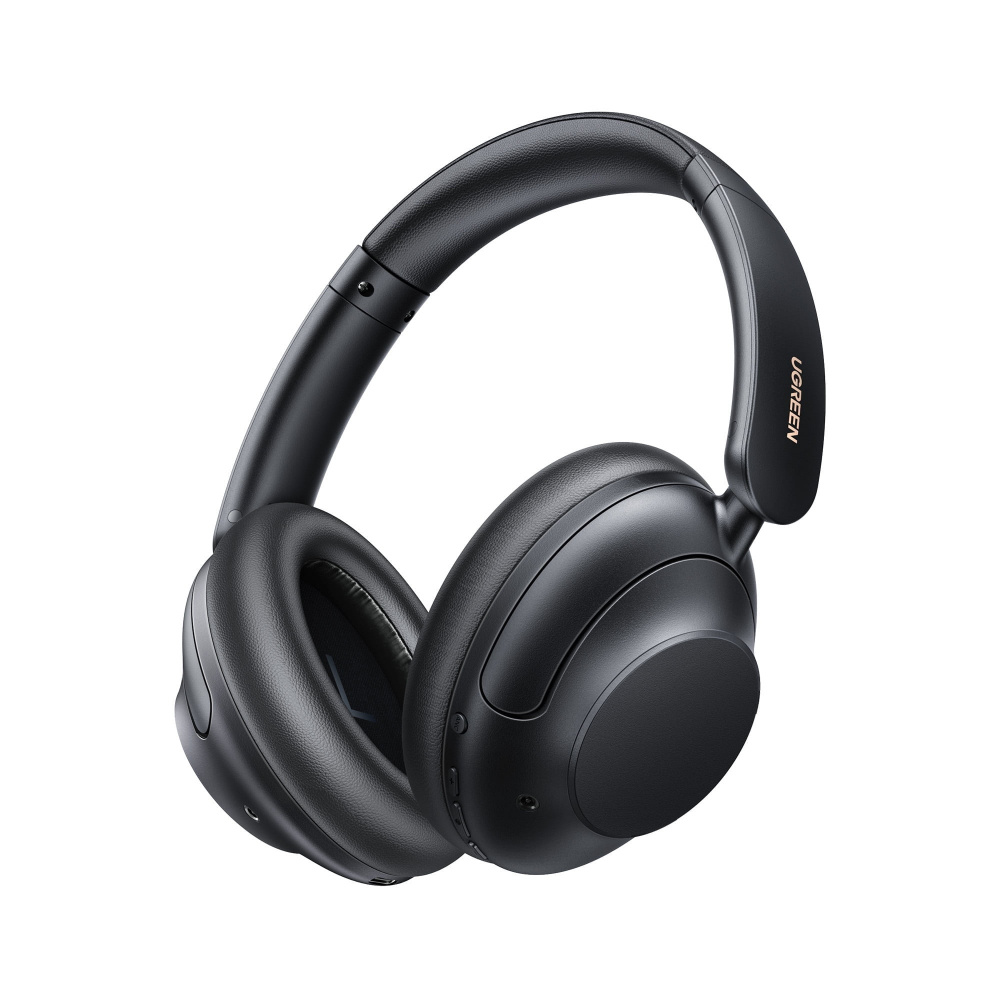 Ugreen hitune max5 auriculares híbridos con cancelación activa de ruido negro