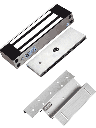 Yli ym500nwpack - paquete de cerradura magnética para 1200 lb de sujeción o 500 kg para uso en exterior cuenta con ip68, incluye