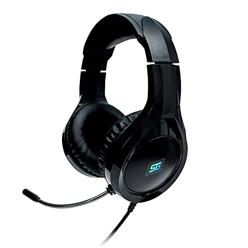 Diadema gamer vorago start the game hs-501 3.5mm rgb alambrico